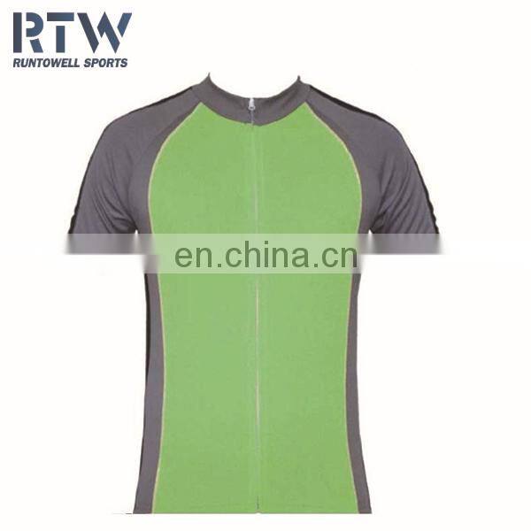 Mens full sublimation custom dri fit cycling jersey