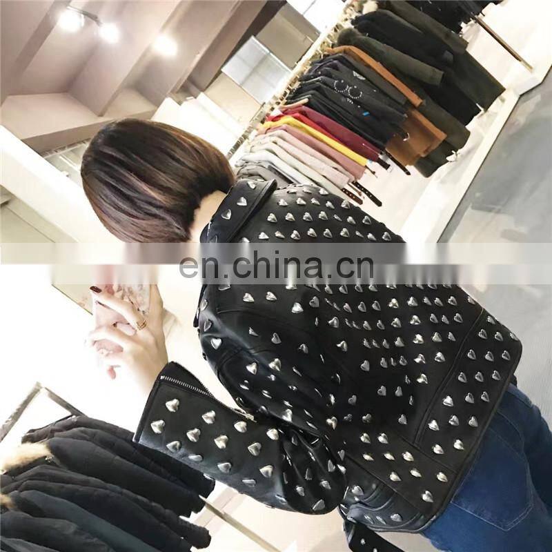 2017 Real Leather Jackets Wholesale Women Fashion Sheepskin Jackets for Ladies