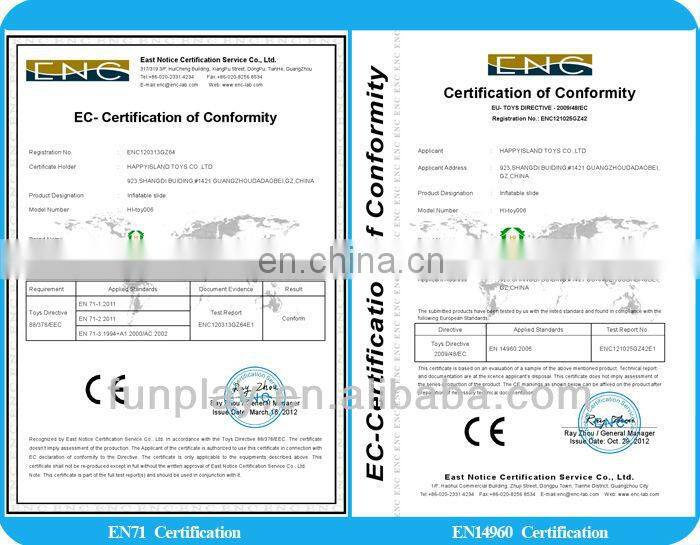 2017 HI good quality giant slide for sale,inflatable slide for sale