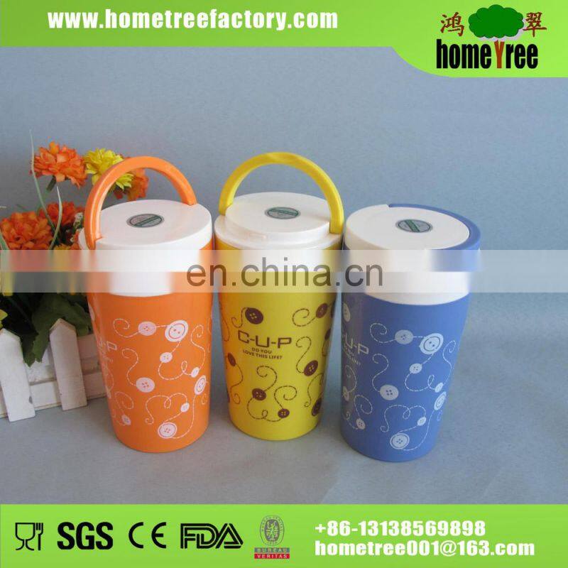 Insulated Thermal Vaccum Glass Double Wall Tumbler Tea Cups With Strainer