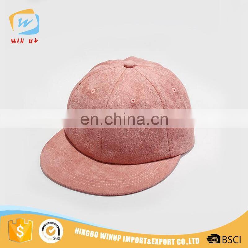 Solid color blank cheap flat brim custom snapback caps baseball hat