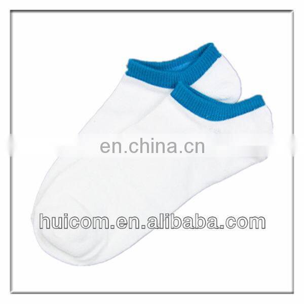Mens Black White Sock With Stripe Pattern