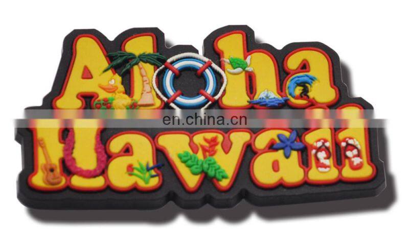 3D design soft PVC cell phone charms