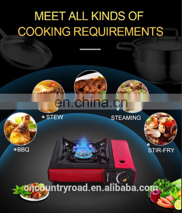 China Mainland Single Burner Portable Gas Stove With Case camping stove gas