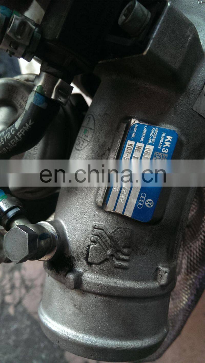 Factory supply K03 53039880160 06J145702F turbocharger for Audi