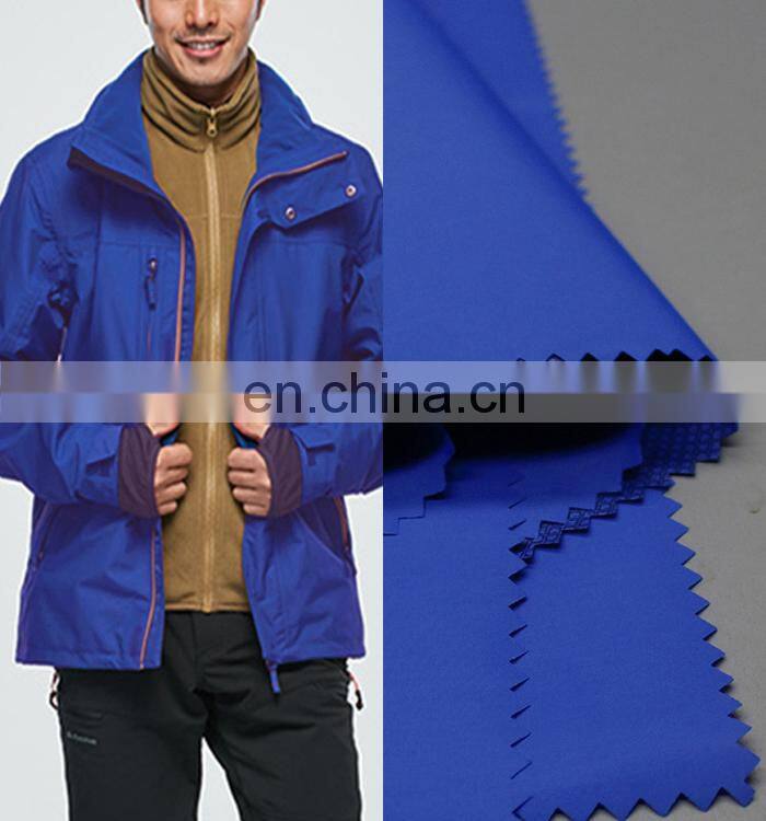 100% Polyester High Density Twisted Taffeta Imitation Shape Memory fabric for Men Jacket