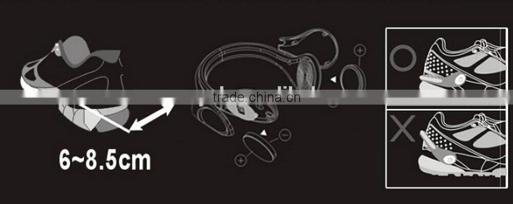 led flashing shoe clip light for shoe sole