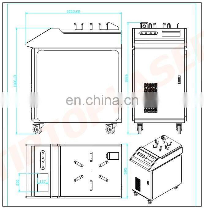 High-performance Fiber Laser Welding Machine 1000w Optical Fiber Laser Welder Stainless Steel Laser Soldering