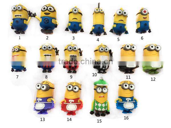 PVC meterail usb flash drive for Promotional gifts usb pendrive