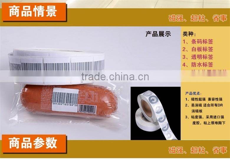 checkpoint 8.2 mhz rf eas hard tags label