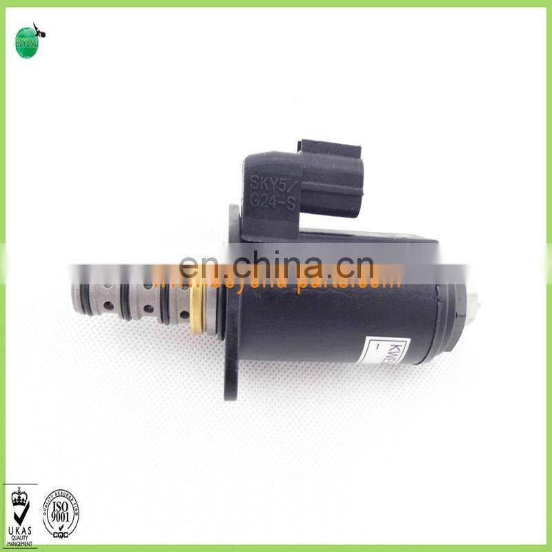 SK200-6 Excavator Rotary Brake Solenoid Valve KWE5K-30/G24YA40 YN35V00021F1