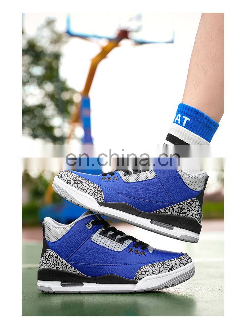 Factory Outlet 2021 Christmas Fall Winter Leisure Wild Fashion Gym Training Customized Men's Sports Basketball Shoes