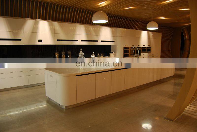 Australian Luxury Modern Design Ideas 2020 High Gloss Lacquer Plywood Kitchen Cabinet