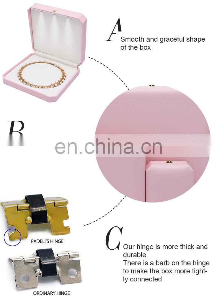 2021 Fashion Jewelry Storage Boxes Ring Pearl Necklace Jewelry Gift Box