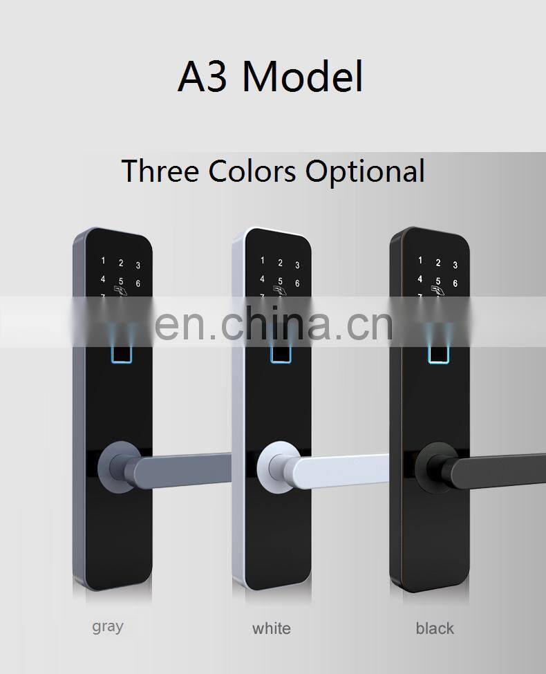 High Quality Safe Keyless Biometric Fingerprint Tuya Smart Lock For Hotel