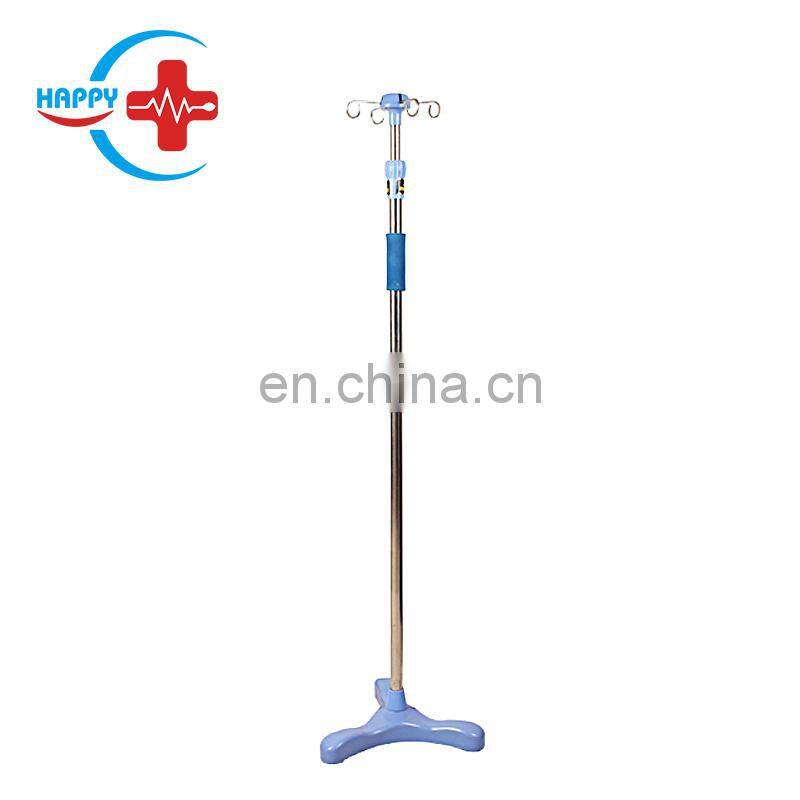 HC-M093 Factory Price Hospital Medical Stainless Steel Infusion Stand IV Pole IV Drip Stand