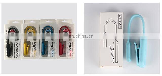 Pinbo USB Rechargeable Folding Led Reading Lamp With clip