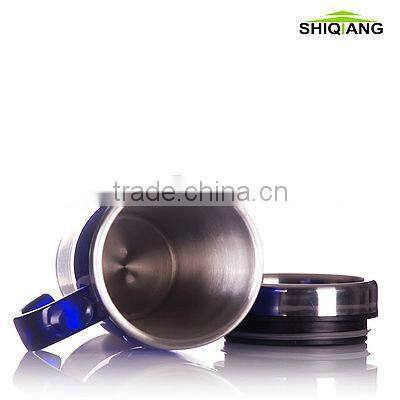 450ml double wall insulated stainless steel tumbler with handle BL-5061 ,different color available