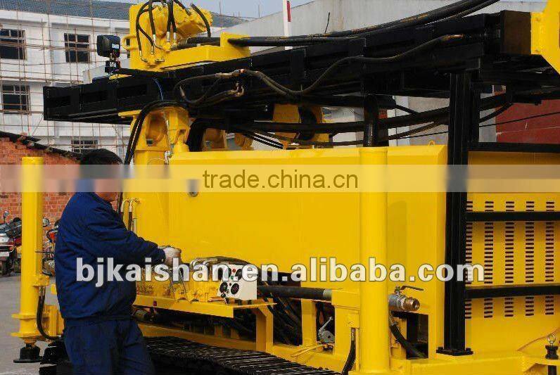 cheap Water drill rig!!depth 120m,diameter:115-254mm,KW10 High-Effect Hydraulic Geothermal Water Well Drilling Rigs
