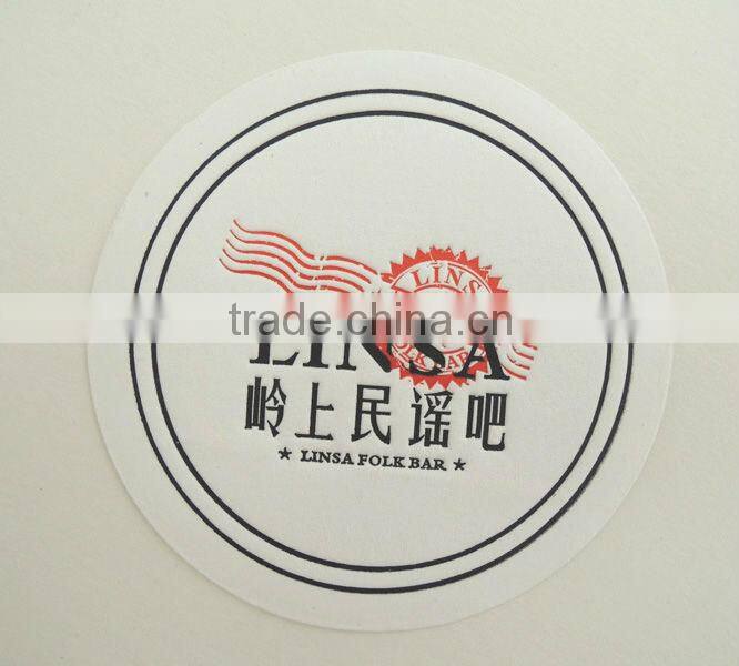 cork board coaster set in bulk, beer drink coaster in a set with box