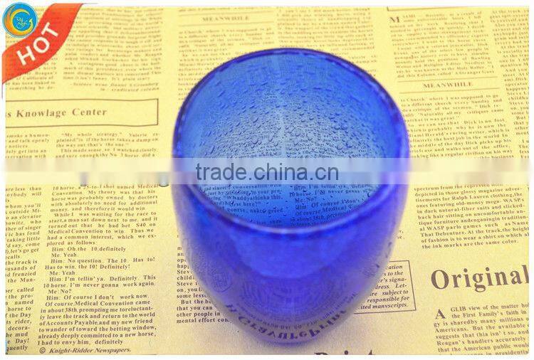 colorful wine drinking glass cup