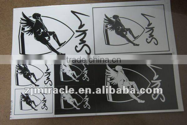 DIY PVC car Logo Sticker