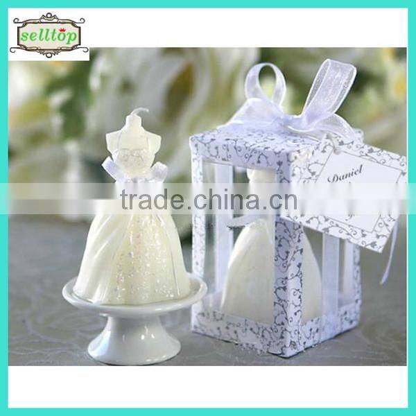 Hot sell apple shape candle 2014 wedding giveaway gifts