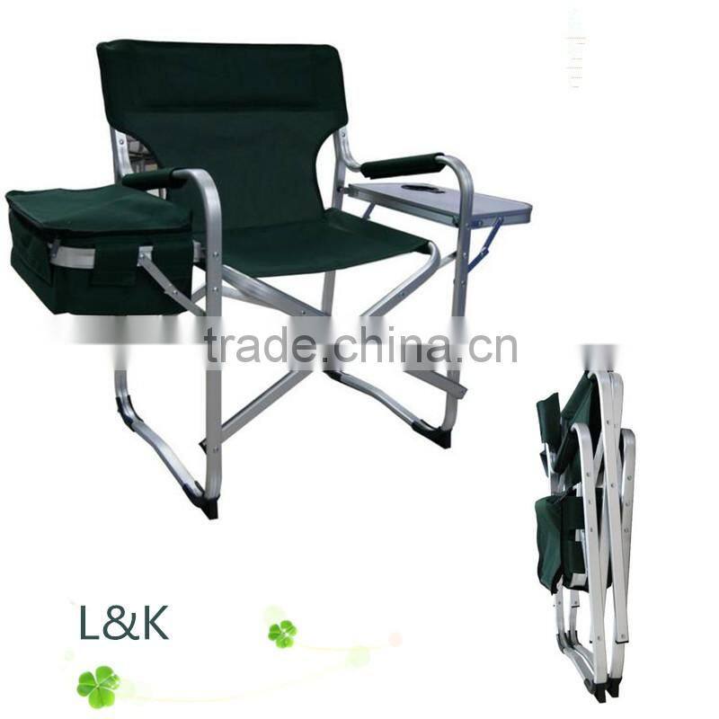 folding chair with side table/director chair with side table
