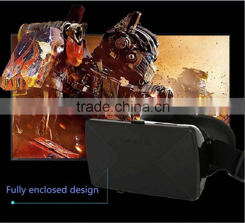 2016 new product Adjust Cardboard VR BOX Virtual Reality 3D Glasses For iPhone 6 Samsung 4.7~6inch