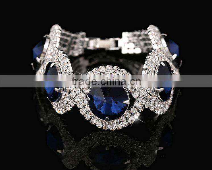 New Arrival Europe Silver Plated Bead Charm Bracelet Bride Jewelry 2016