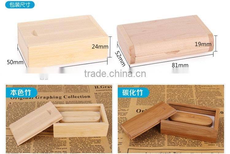 G&J 2014 fashion engraving logo wood usb flash drive