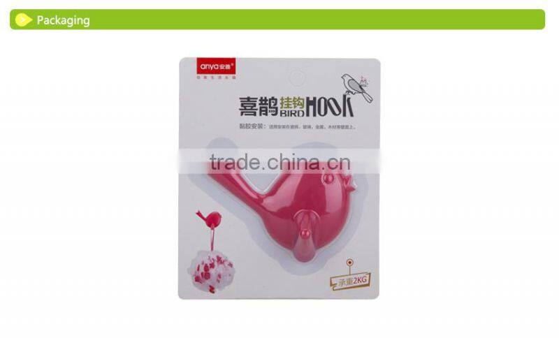 D717 D723 2015 New Product Plstic Hook Wall Hook Houseware Colorful Coat Hook