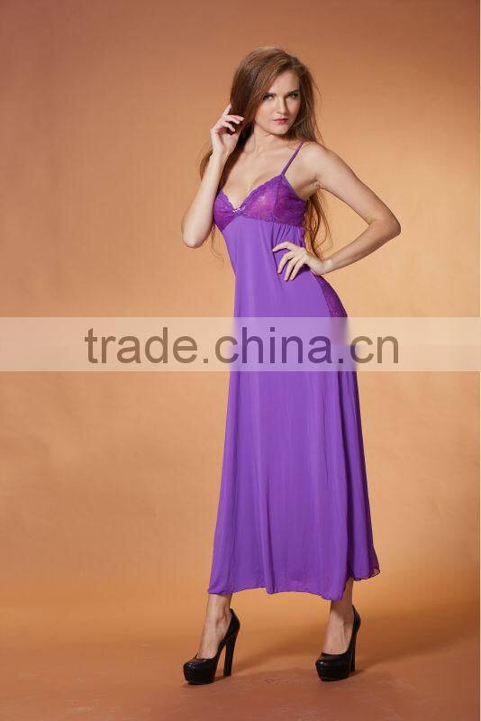Noval fashion design sexy hot women night long dress lace grace skirt llingeries 3331