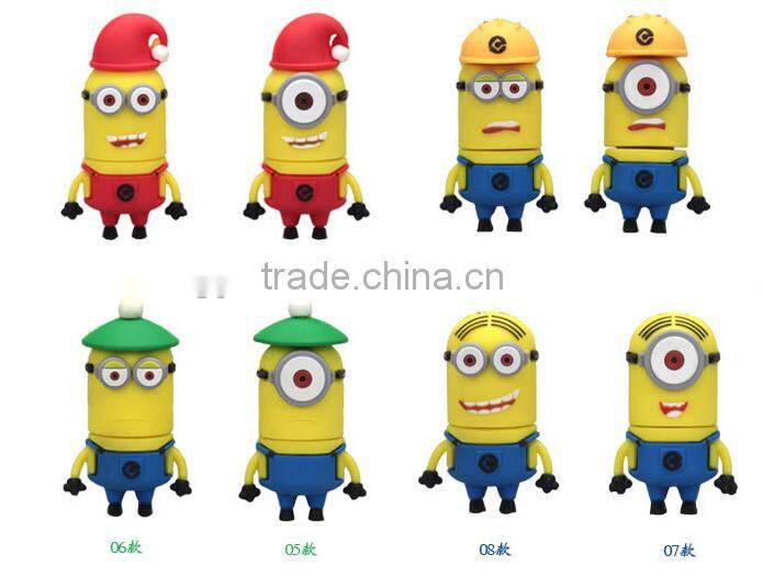 minions usb custom creative usb cartoon creative usb flash driver