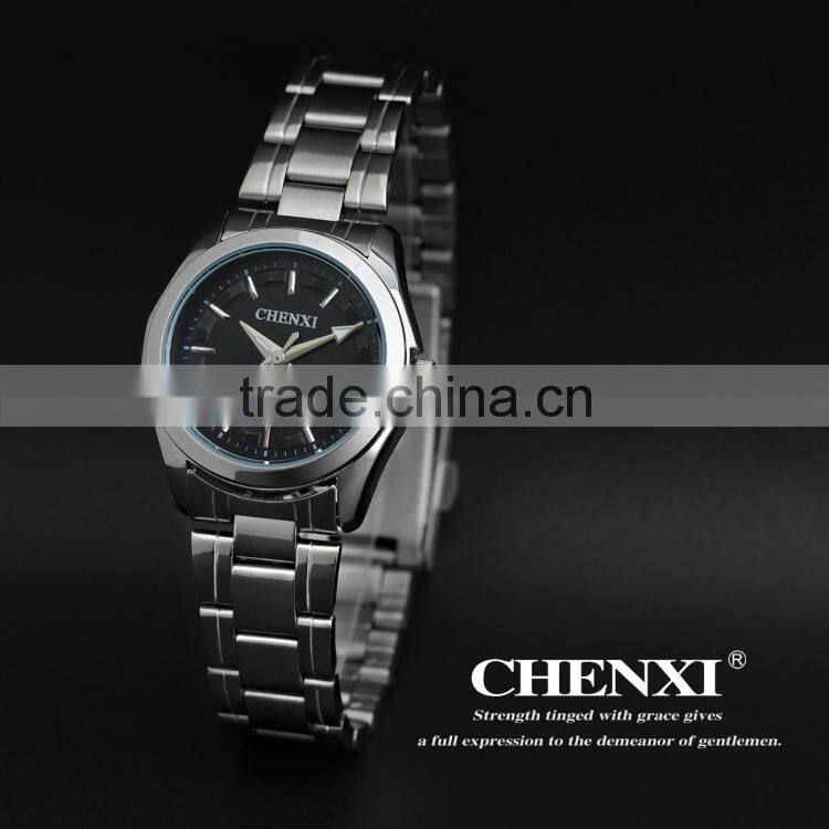 Modern promotional man or woman ,lady's watch stainless steel watch 024AM&LS