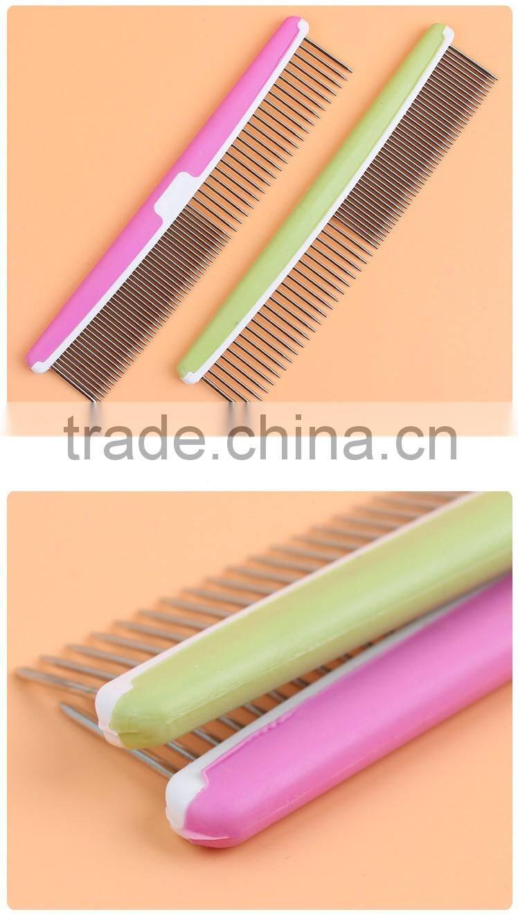 Hot Pet Grooming Stainless Steel Cat Cleaning Brush Pet Hair Comb