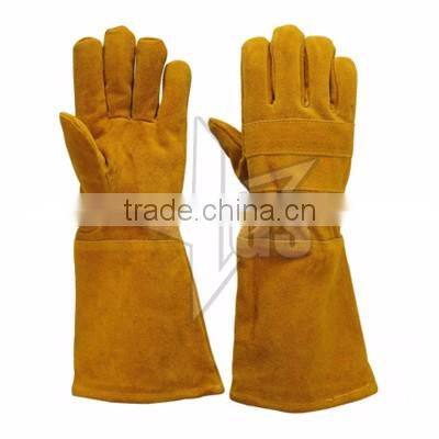 Cow Leather Welding Gloves Industry /Protective Working Safety Gloves