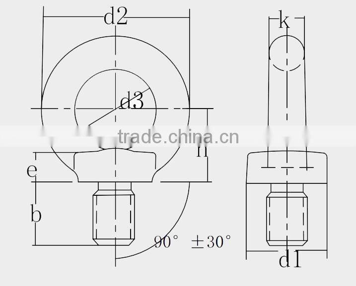High Quality DIN 580 Swivel Eye Screw