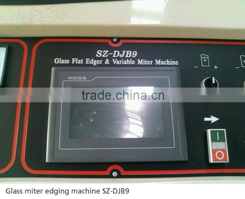 Good technology glass miter polishing machine for building glass