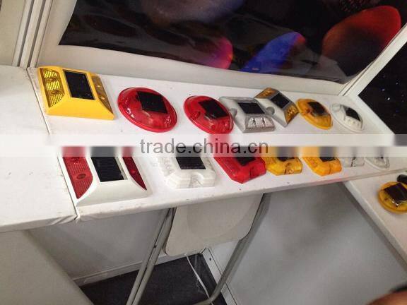 LED Solar pavement marker on driveway