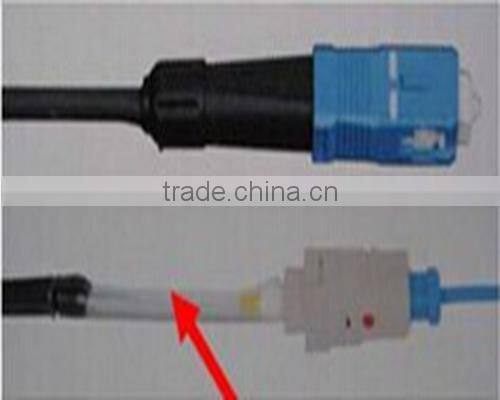 FTTH Hot melt plastic fiber optic connector