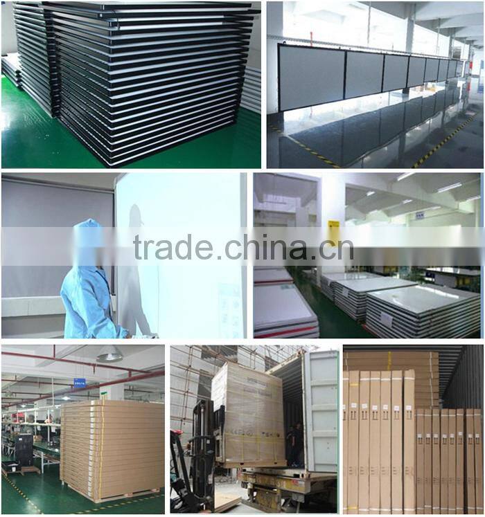 usb magnetic glass whiteboard iq board interactive smart non-glare magnetic glass 2 user writing board