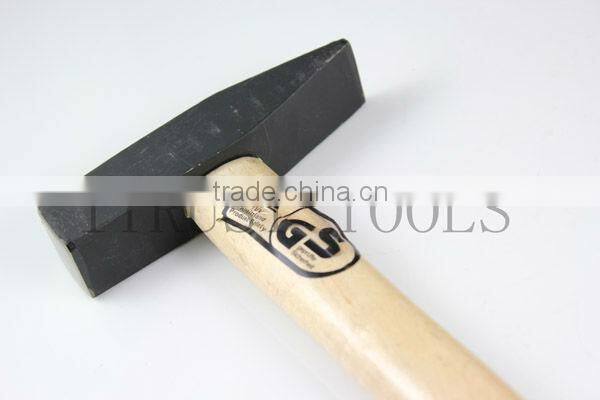 Wooden Handle Machinist Hammer 1/3 red paint HM3002