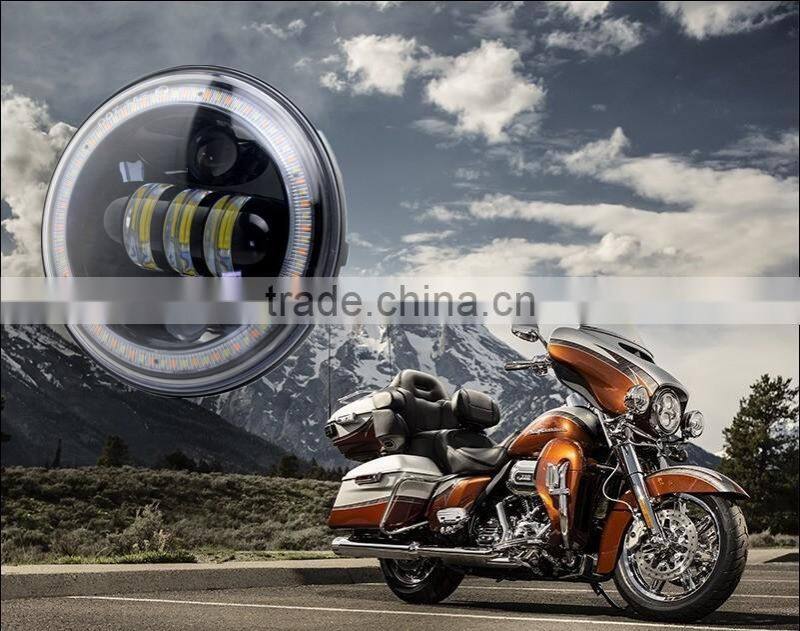 Smart design 50w 5.75'' led headlight for harley motorcycle