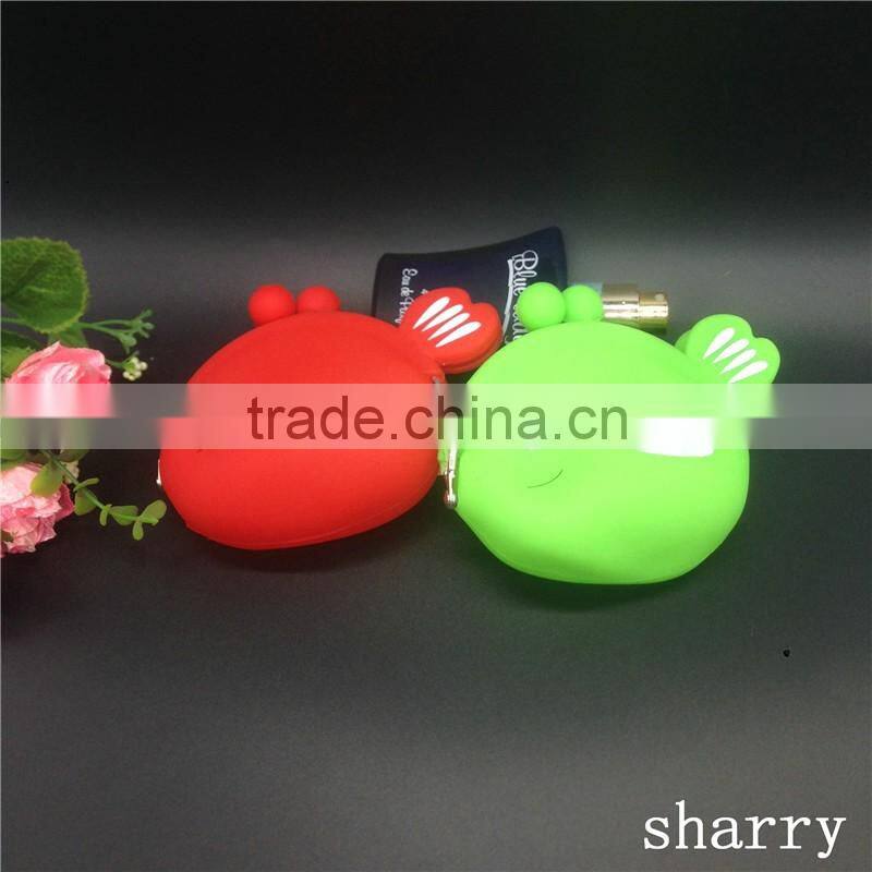 Shinerin Europe design kids purse silicone men's wallet bag