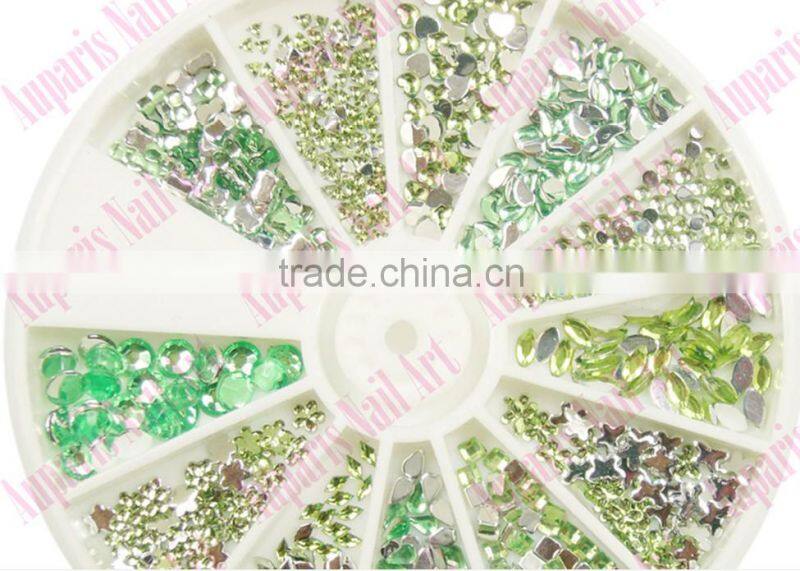ss6/ss8 rose dmc hotfix flat back DIY loose glass glitter rhinestones trim strass crystal stones for nails art design .Wholesale