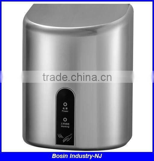 Silver Plastic automatic Sensor Hand Dryer