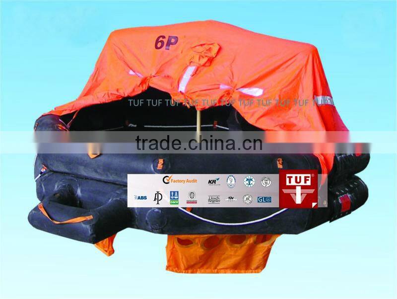 solas throw over life raft