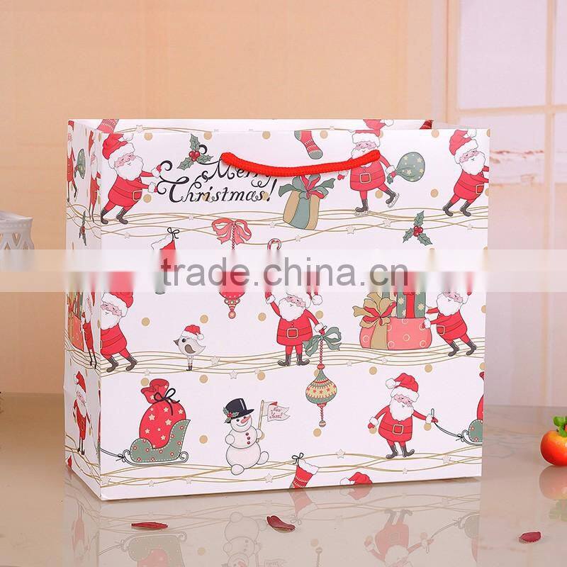 Customized die cut brown paper bag with factory price and high quality