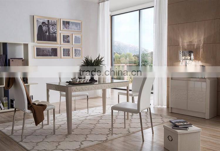 Dining Room Furniture Stainless Steel Legs Dinner Chair